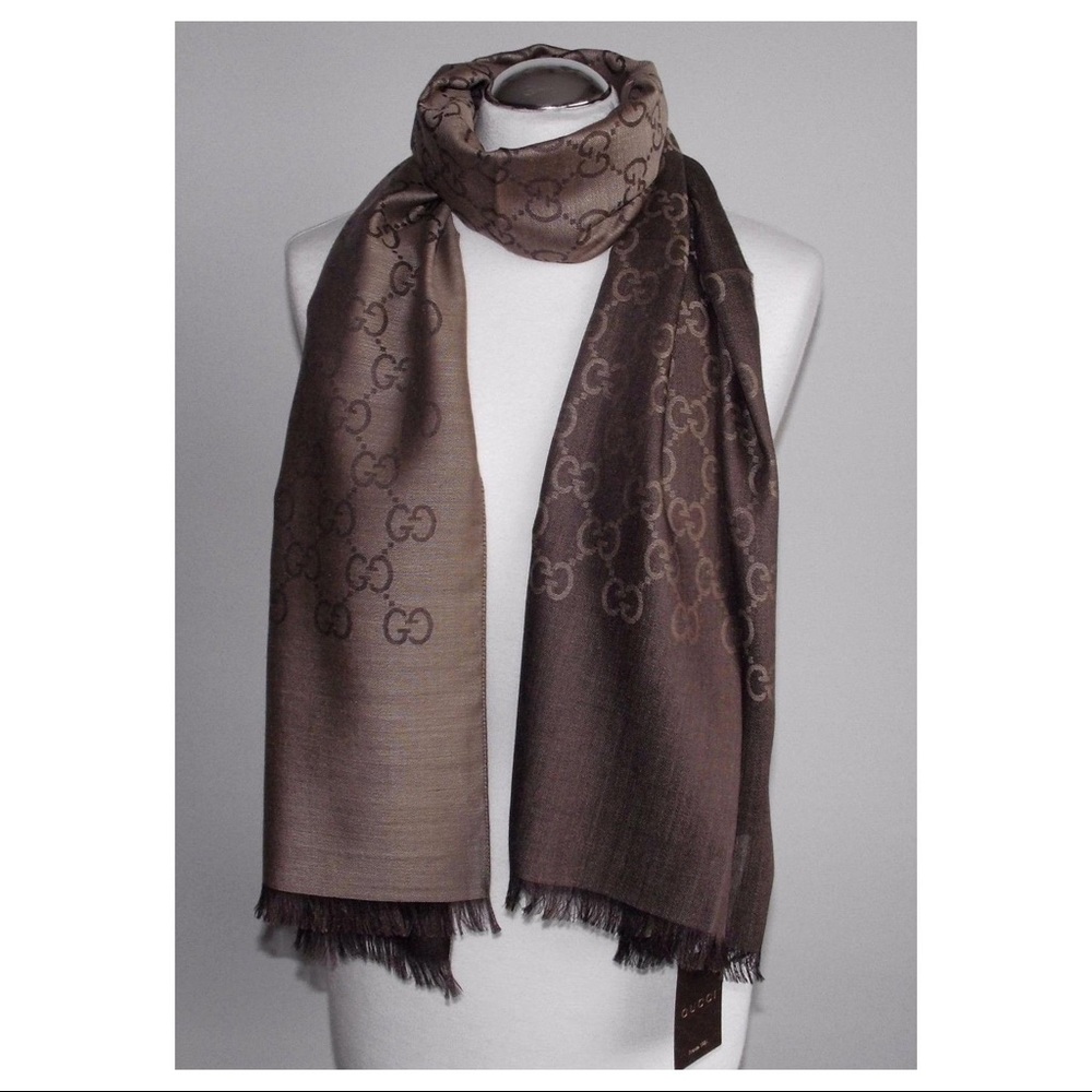 Gucci brown scarf - Picture 2 of 6
